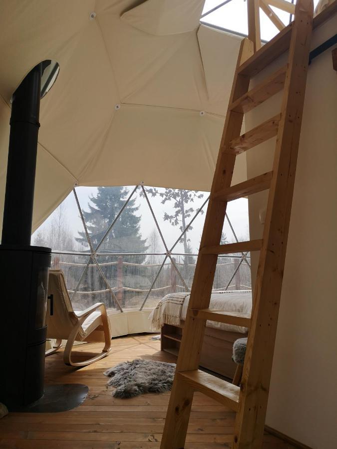 Medve Dome - Luxury Camping In The Middle Of Nature Hotel เวเลซา ภายนอก รูปภาพ